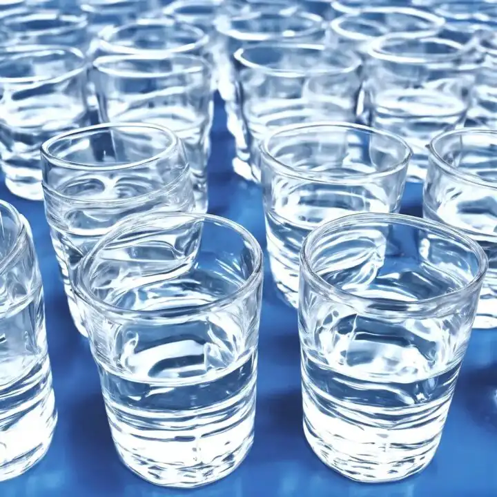 glasses of water